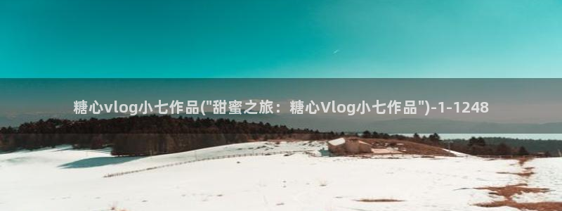 糖心vlog免费网站：糖心vlog小七作